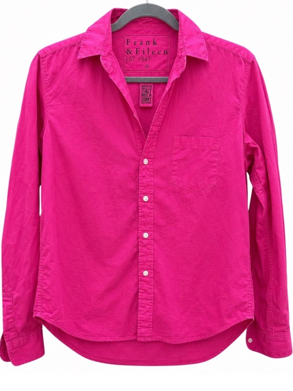 Frank and Eileen “Eileen” Hot Pink Button down